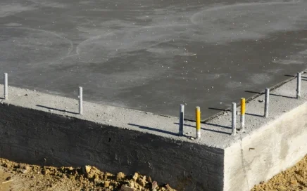 wytyczanie fundamentów pod budowę domu