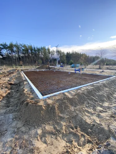 gotowe fundamenty domu do zalania betonem